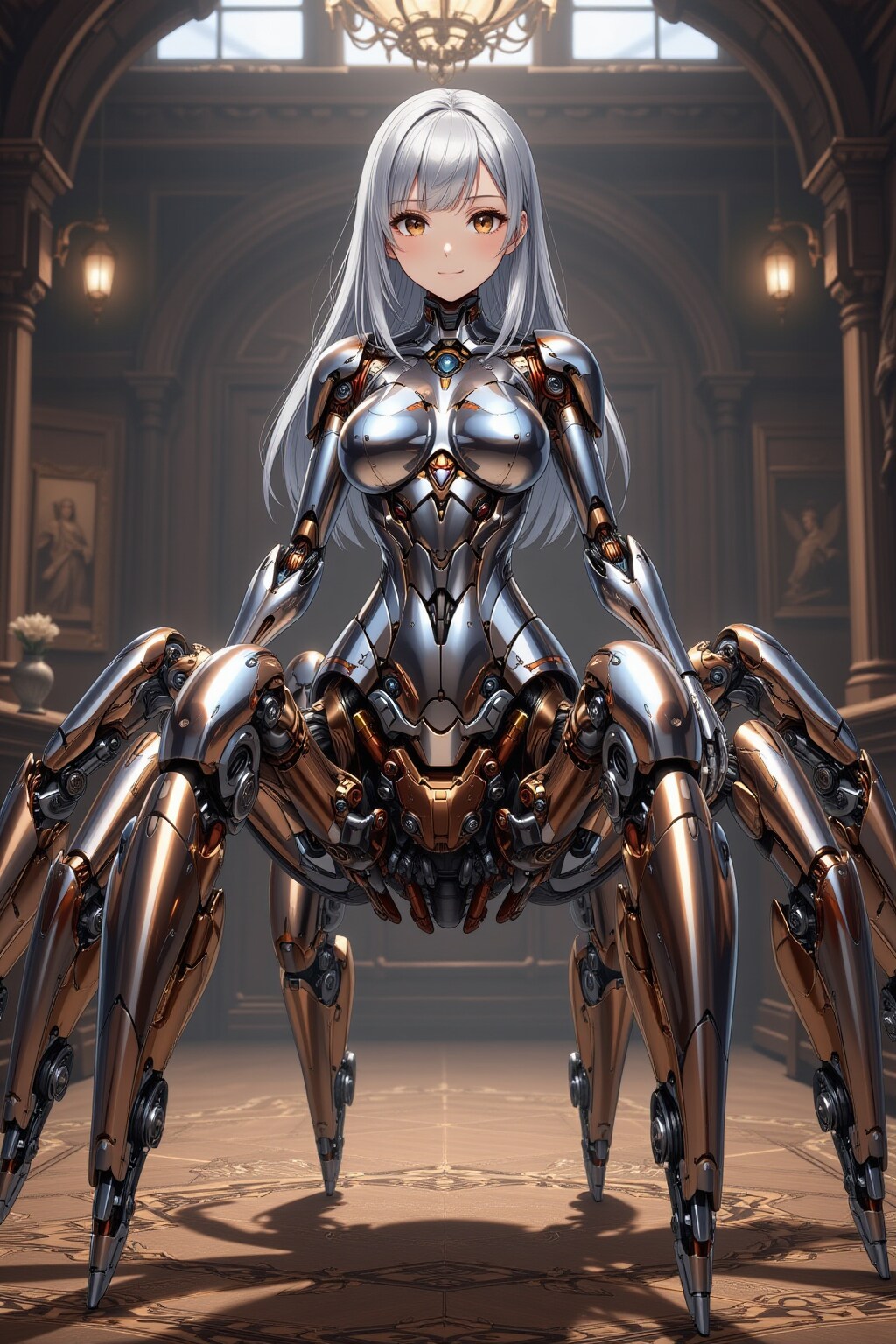 アラクネ型メカ子