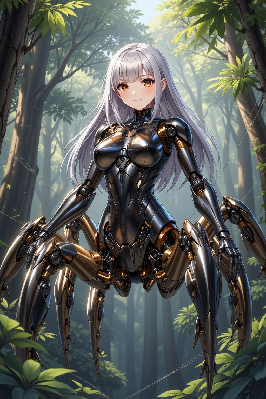 アラクネ型メカ子