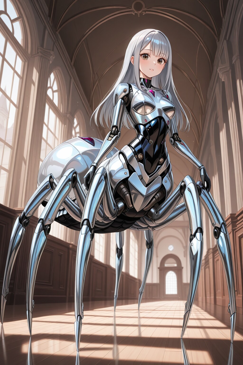 アラクネ型メカ子