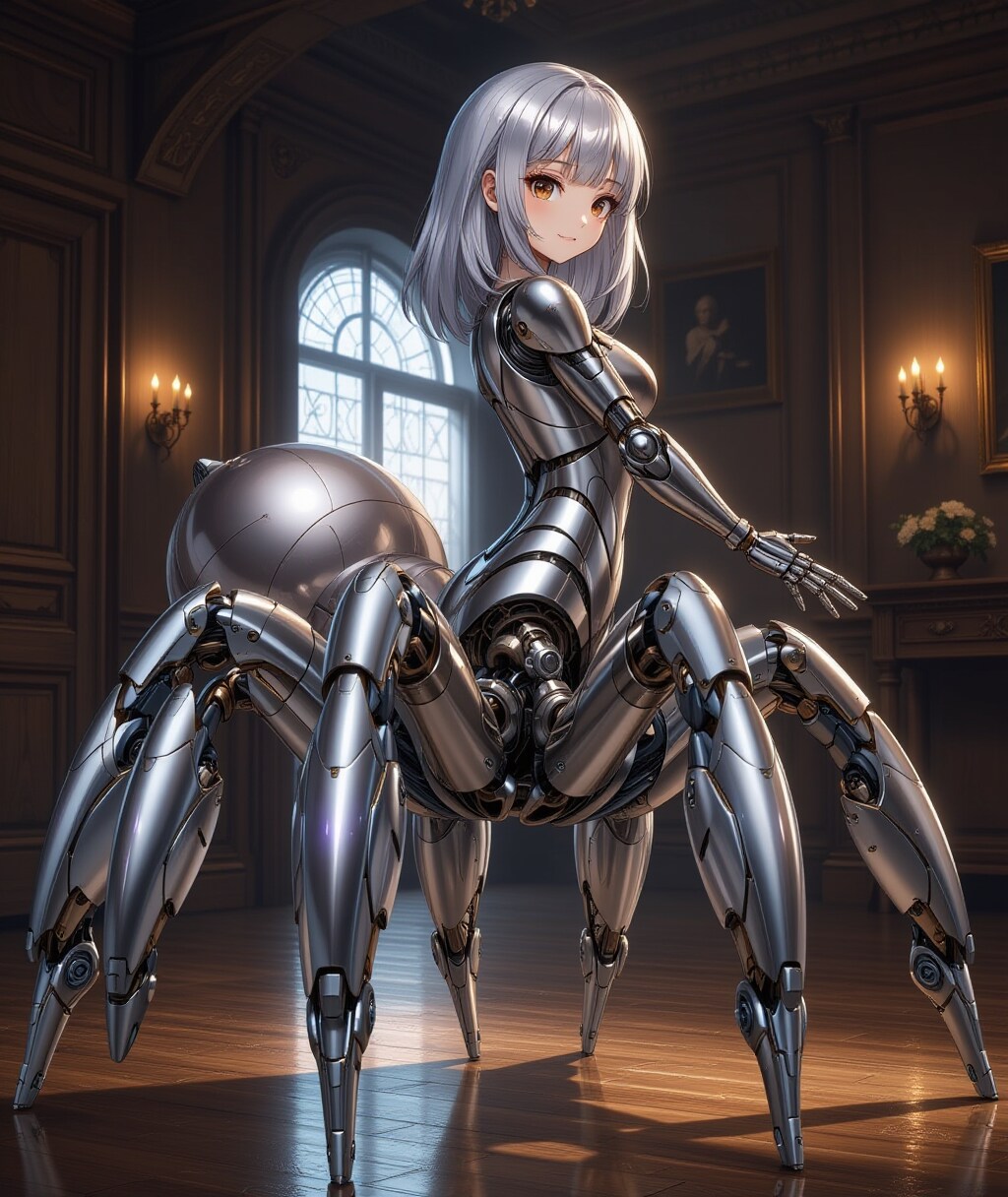 アラクネ型メカ子