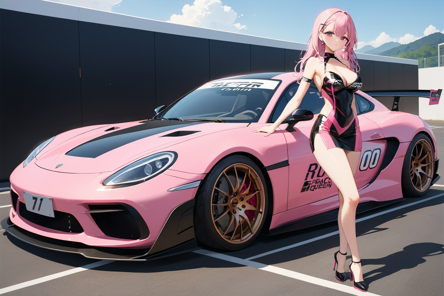 TEAM BLACK ＆PINK  RACING