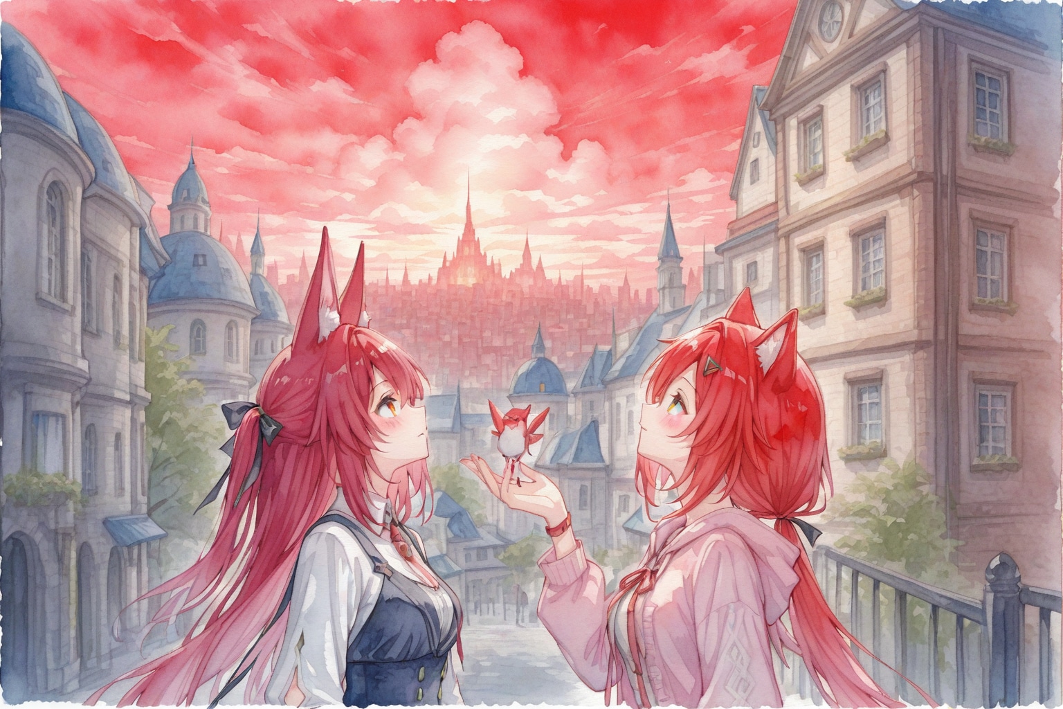 飛べない鳥が落ちてきた | の人気AIイラスト・グラビア