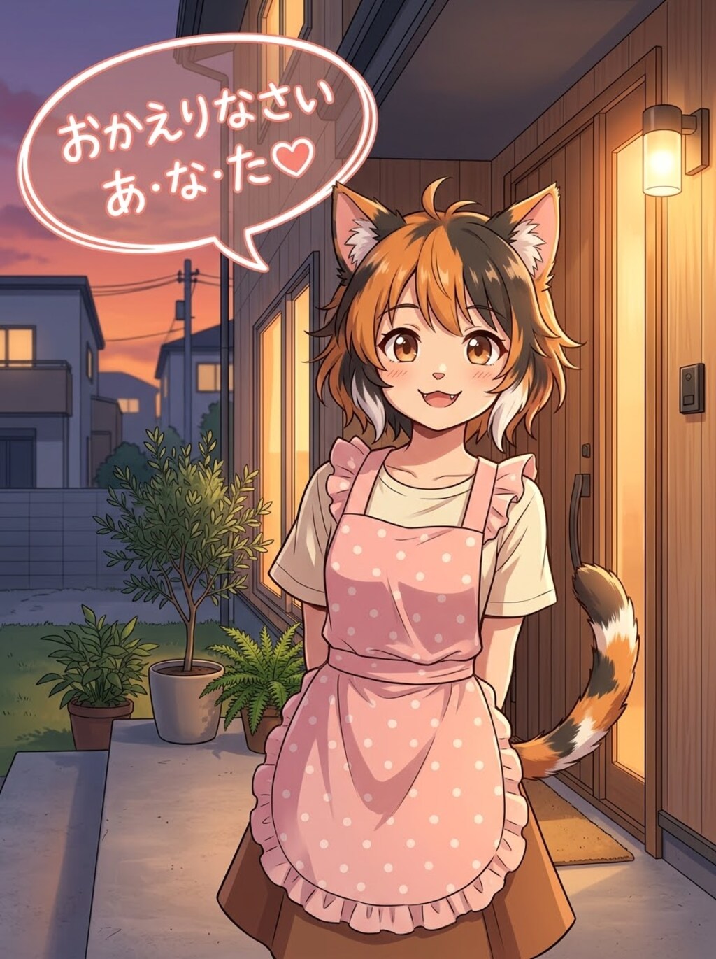 おかえりなさい あ・な・た❤️