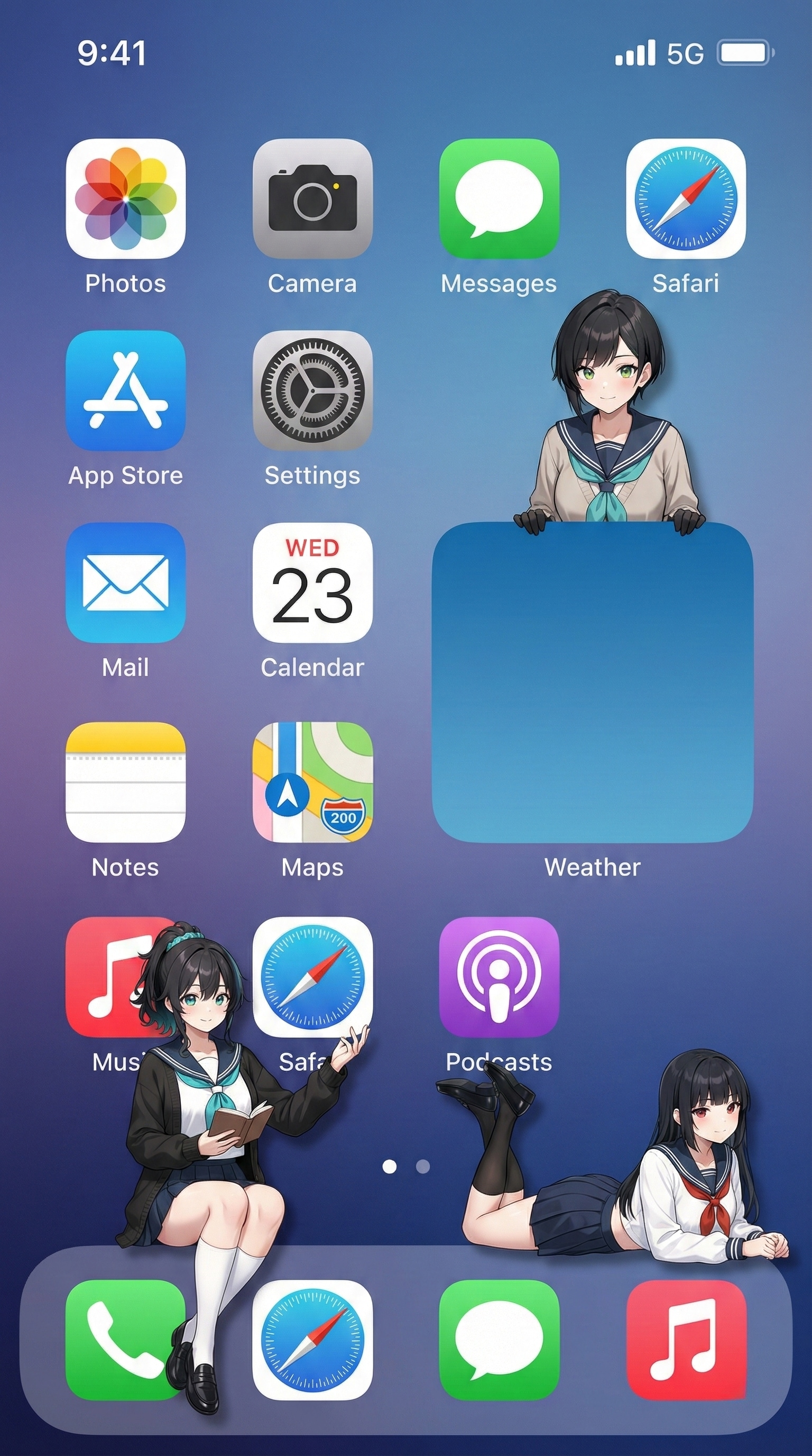 うちの子スマホ妖精 | の人気AIイラスト・グラビア