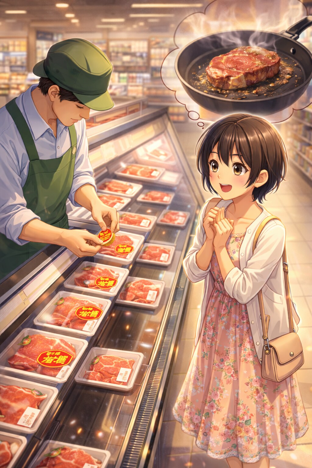 半額シールをゲット