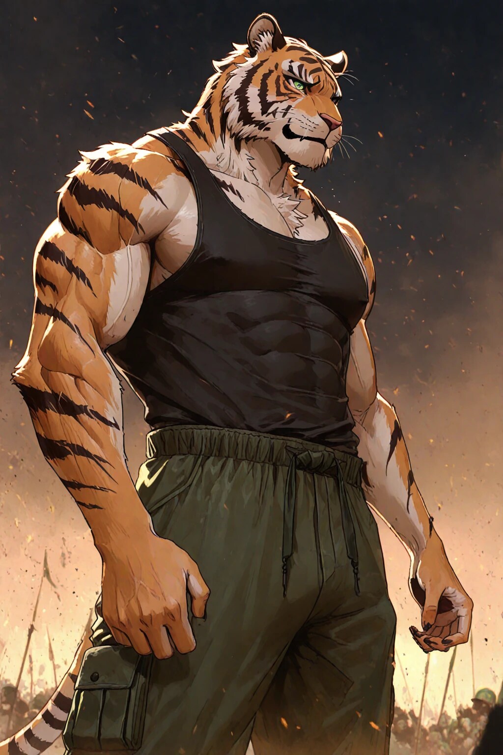 熊になった虎、ミシェル | の人気AIイラスト・グラビア