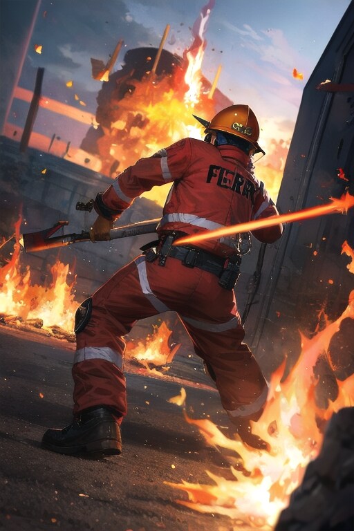 炎の嵐 | の人気AIイラスト・グラビア