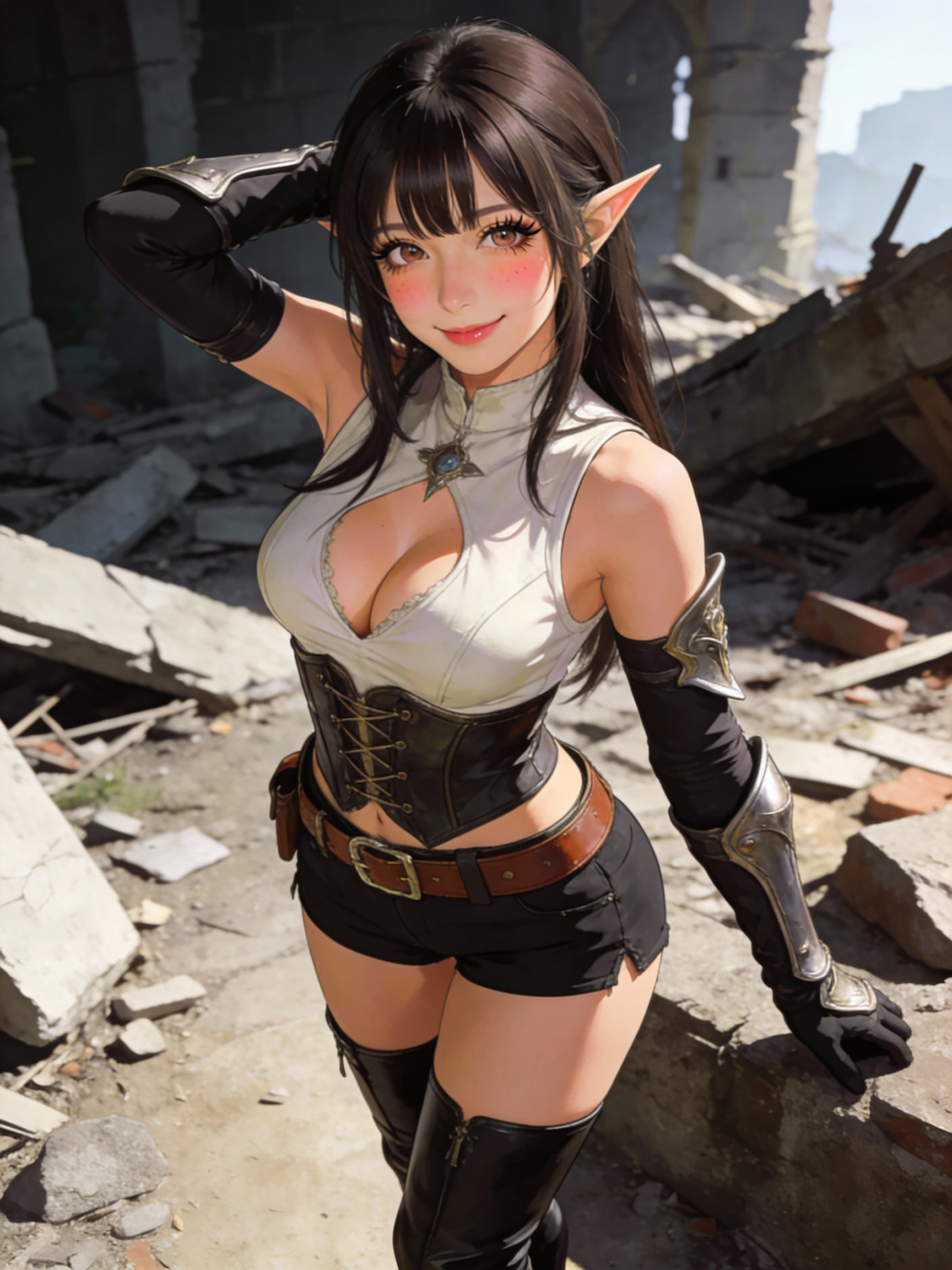 エルフちゃんのグラビア依頼