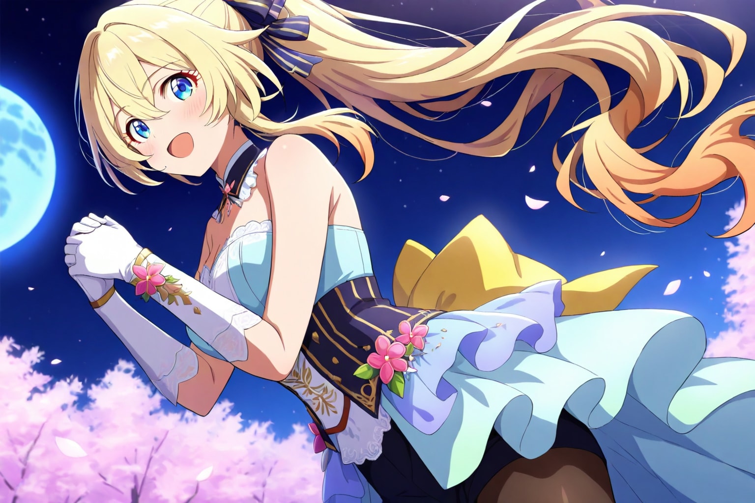 ブルームーンのアイドル・FENRIRちゃん | の人気AIイラスト・グラビア