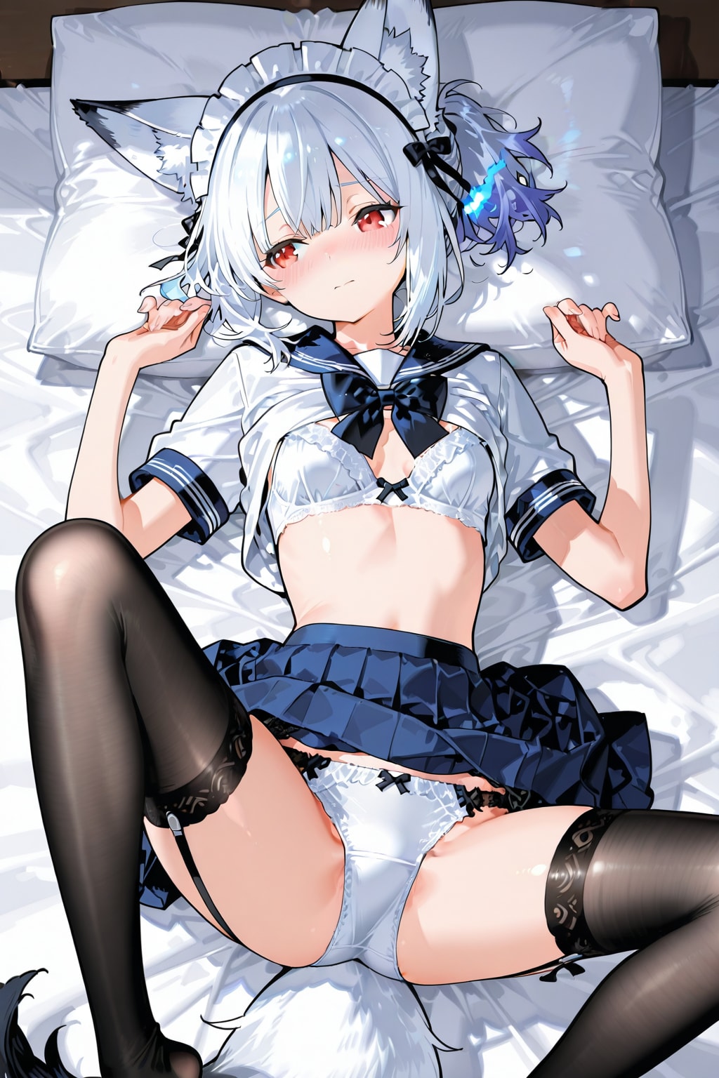 セーラー服の下