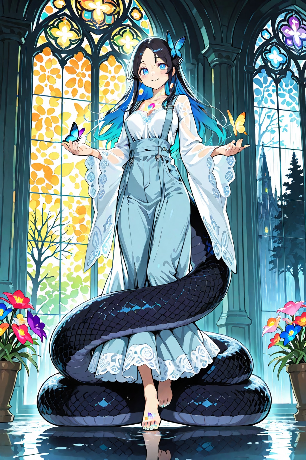 🦋 漆黒の蛇と水の修道女：シスター・レノア