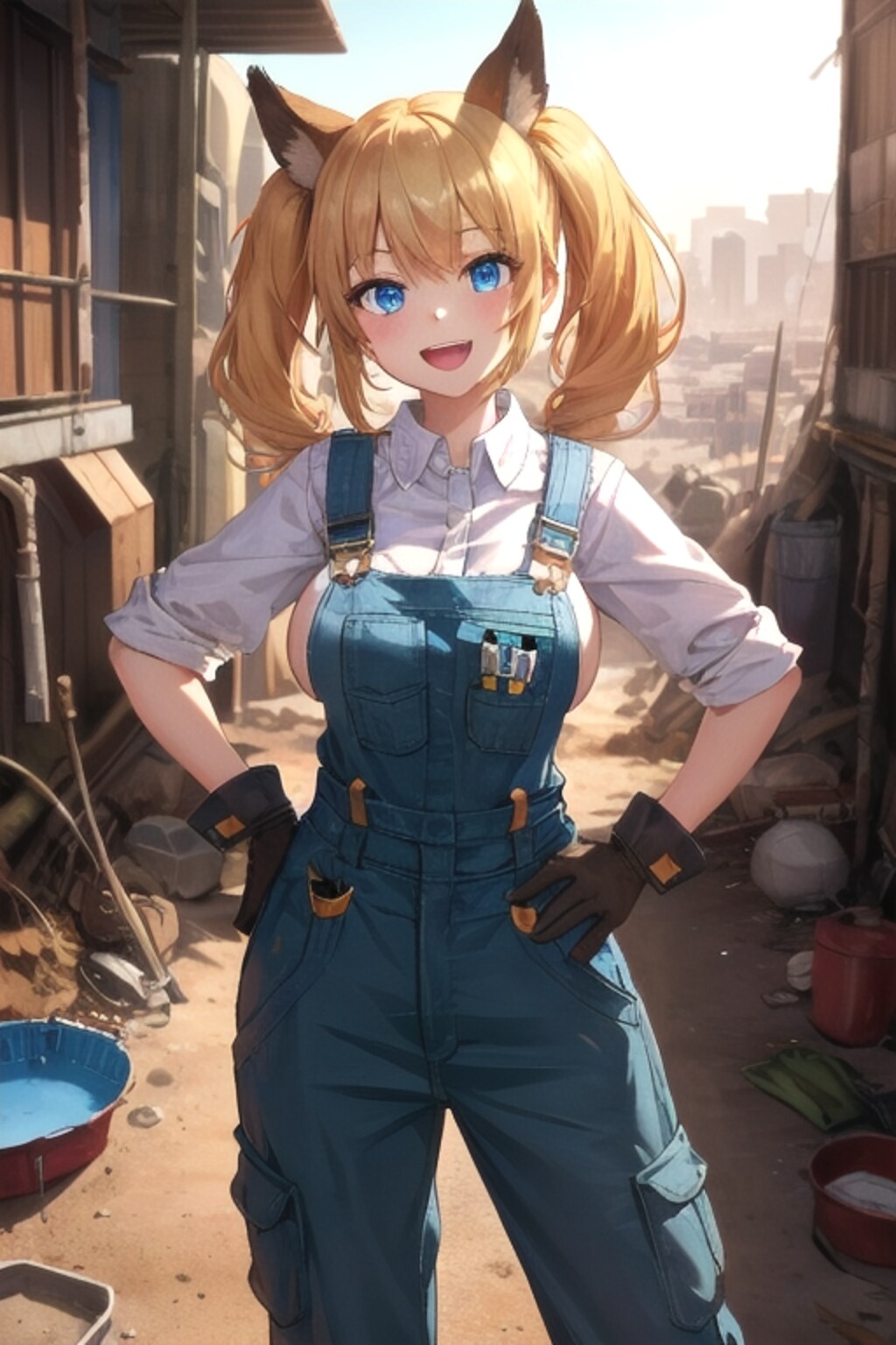 荒野の写真撮影