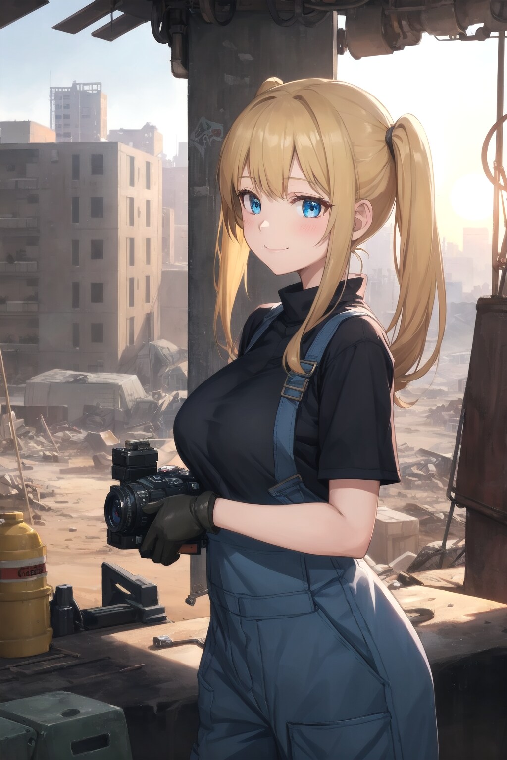 荒野の写真撮影