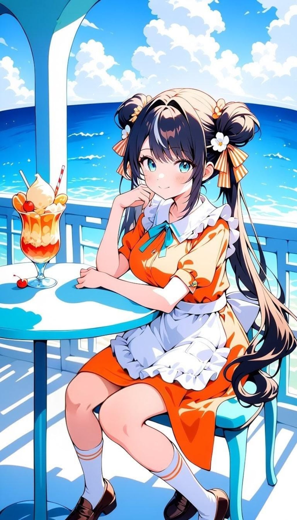 カラフルクリームソーダ