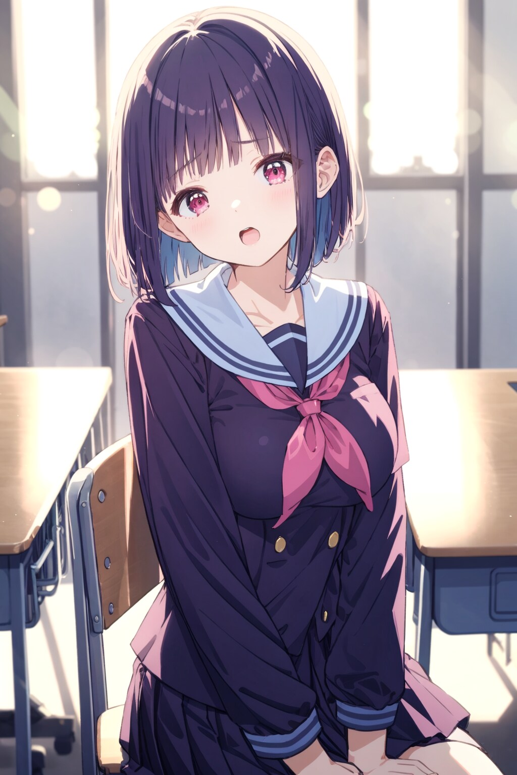 なんだか、眠いなぁ～ | の人気AIイラスト・グラビア