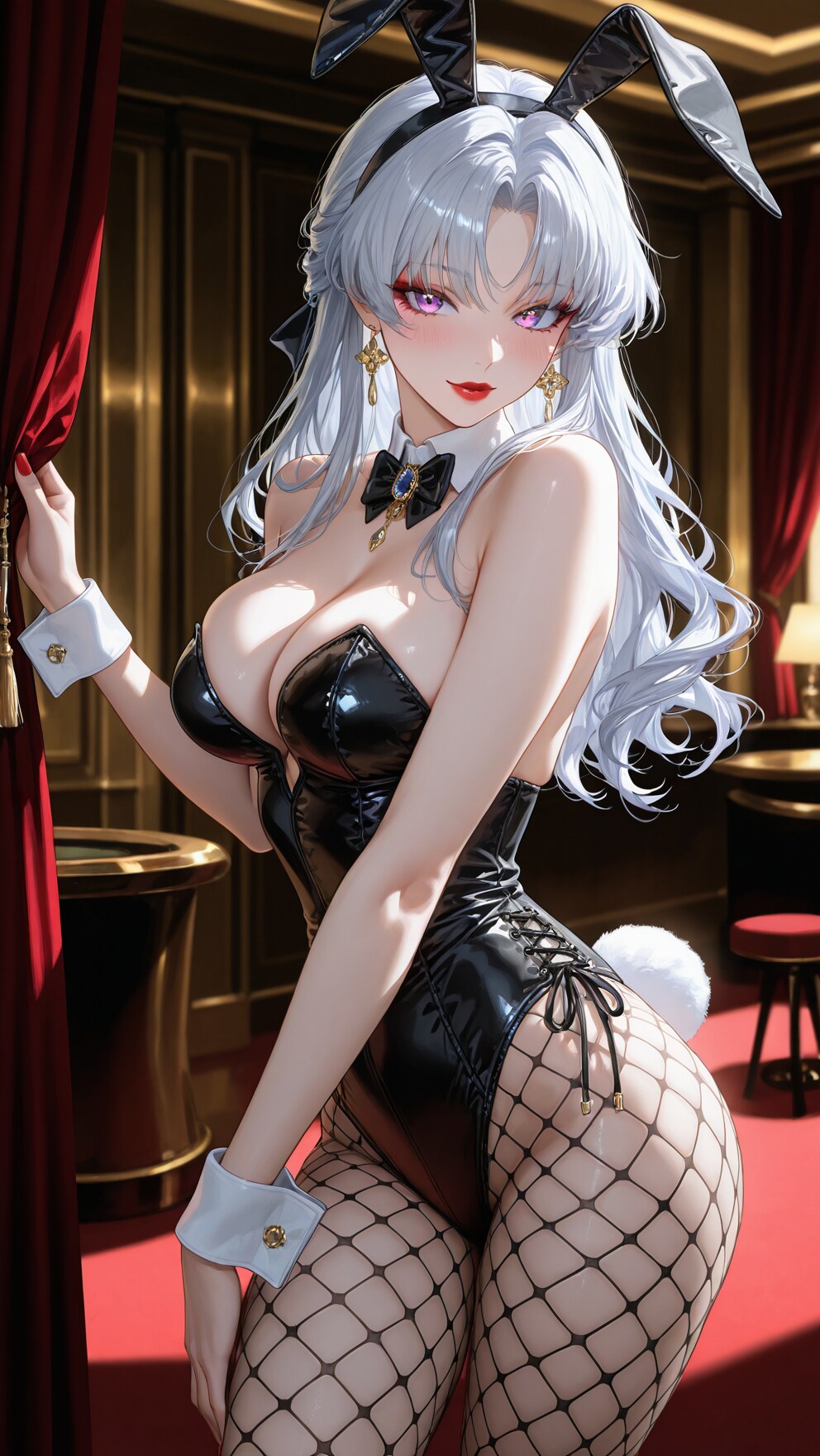 銀髪バニーさん🤍