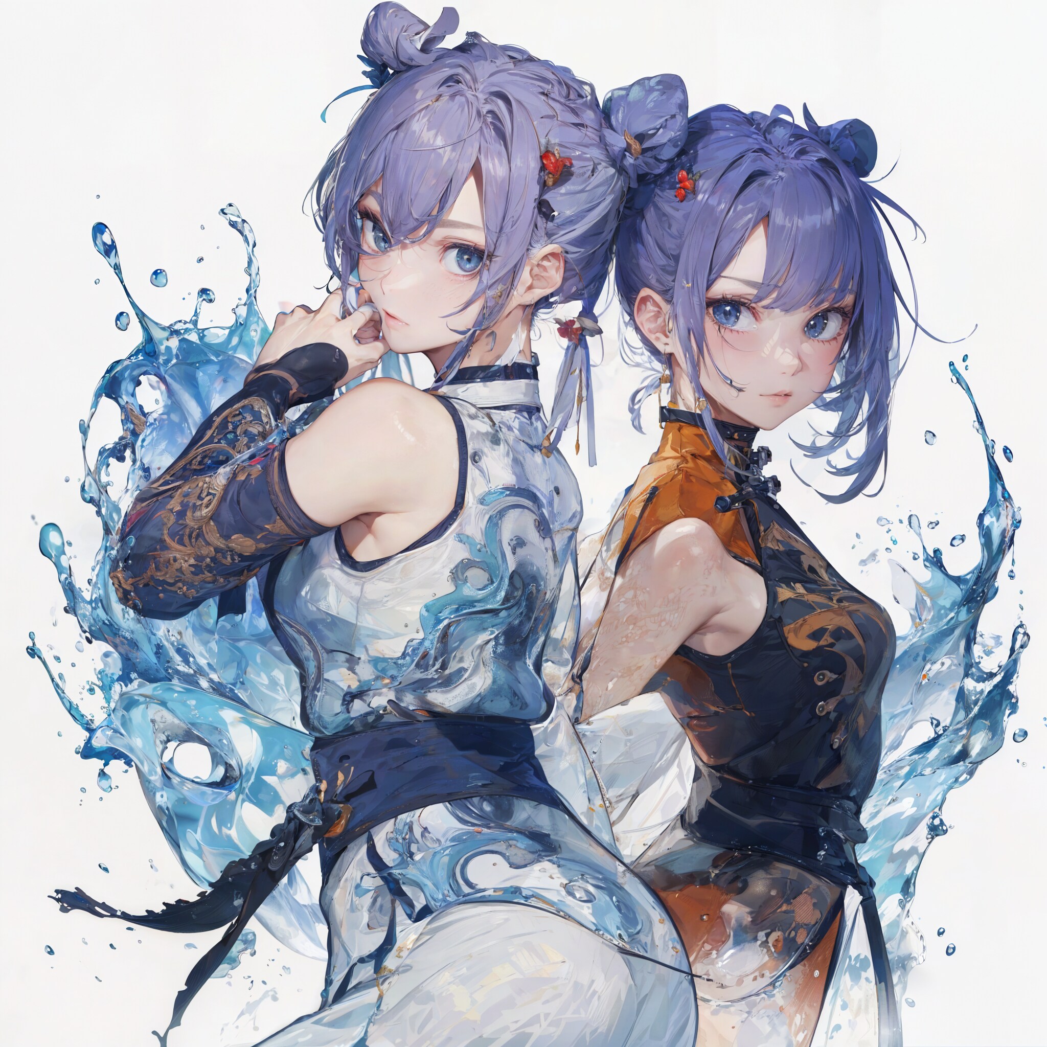 水のカンフー姉妹