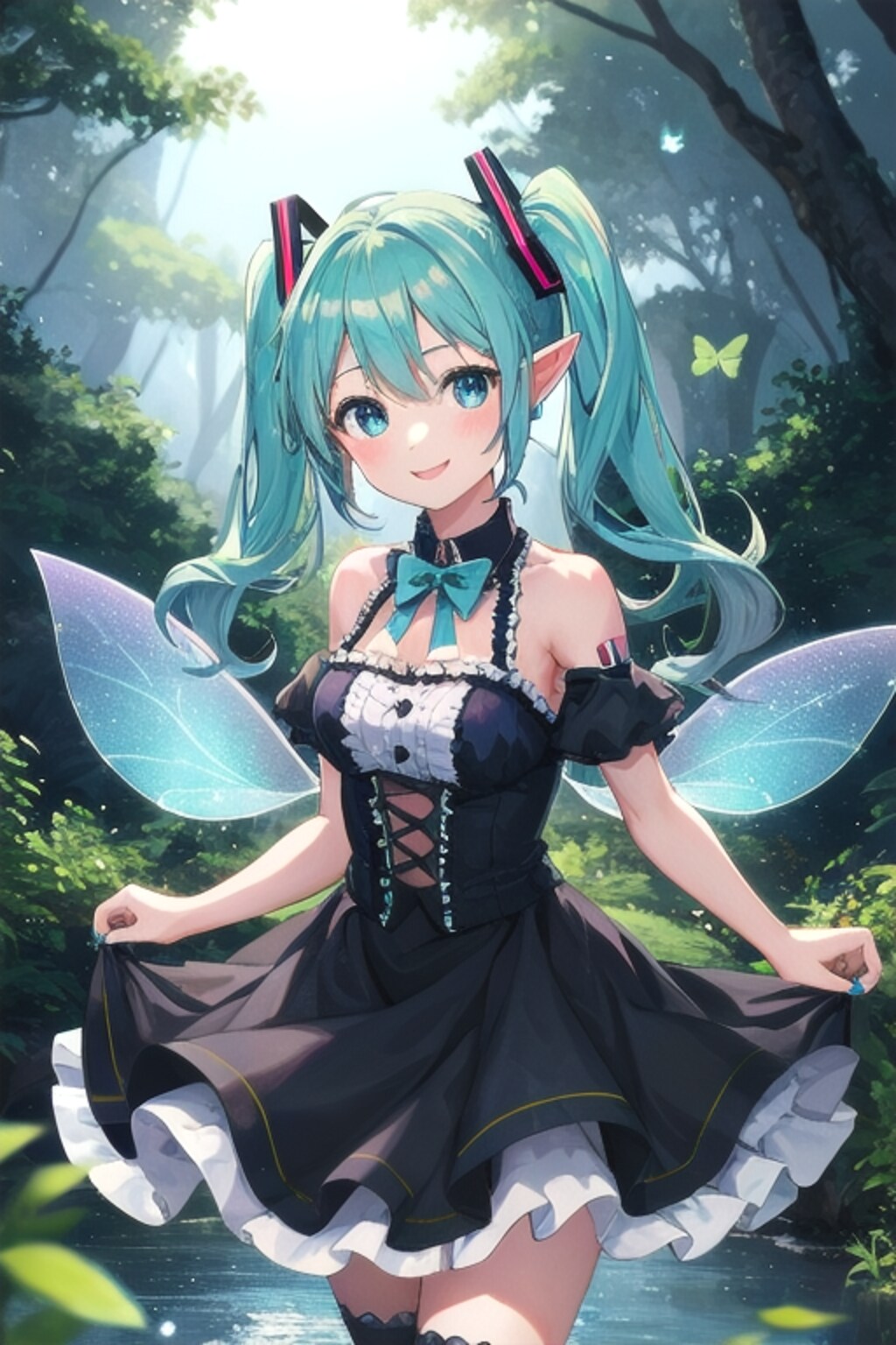 悪戯な笑顔の妖精