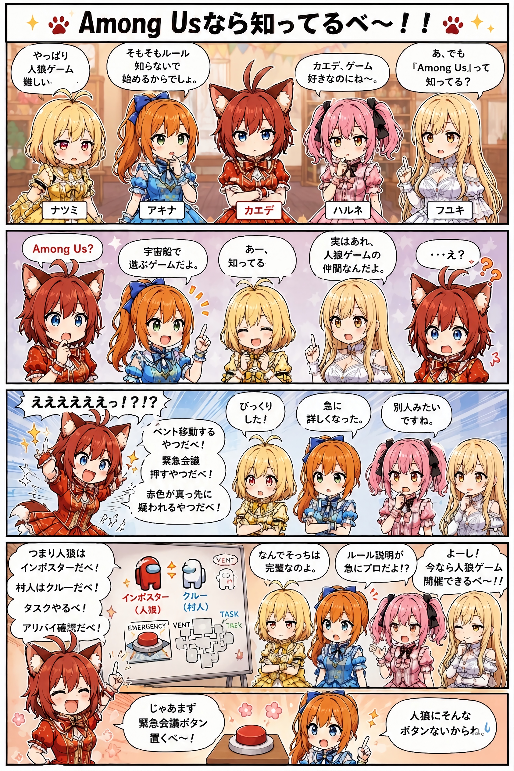 マイペースだよカエデちゃん〜アモアスなら知ってるべ編