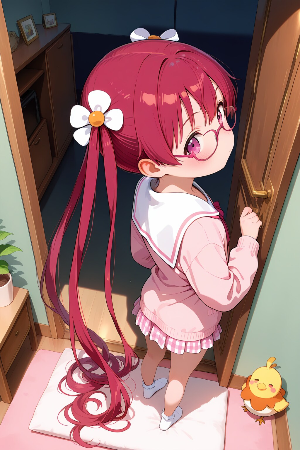 ツインテールの派生髪