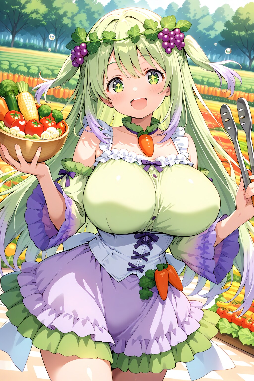 サラダ少女