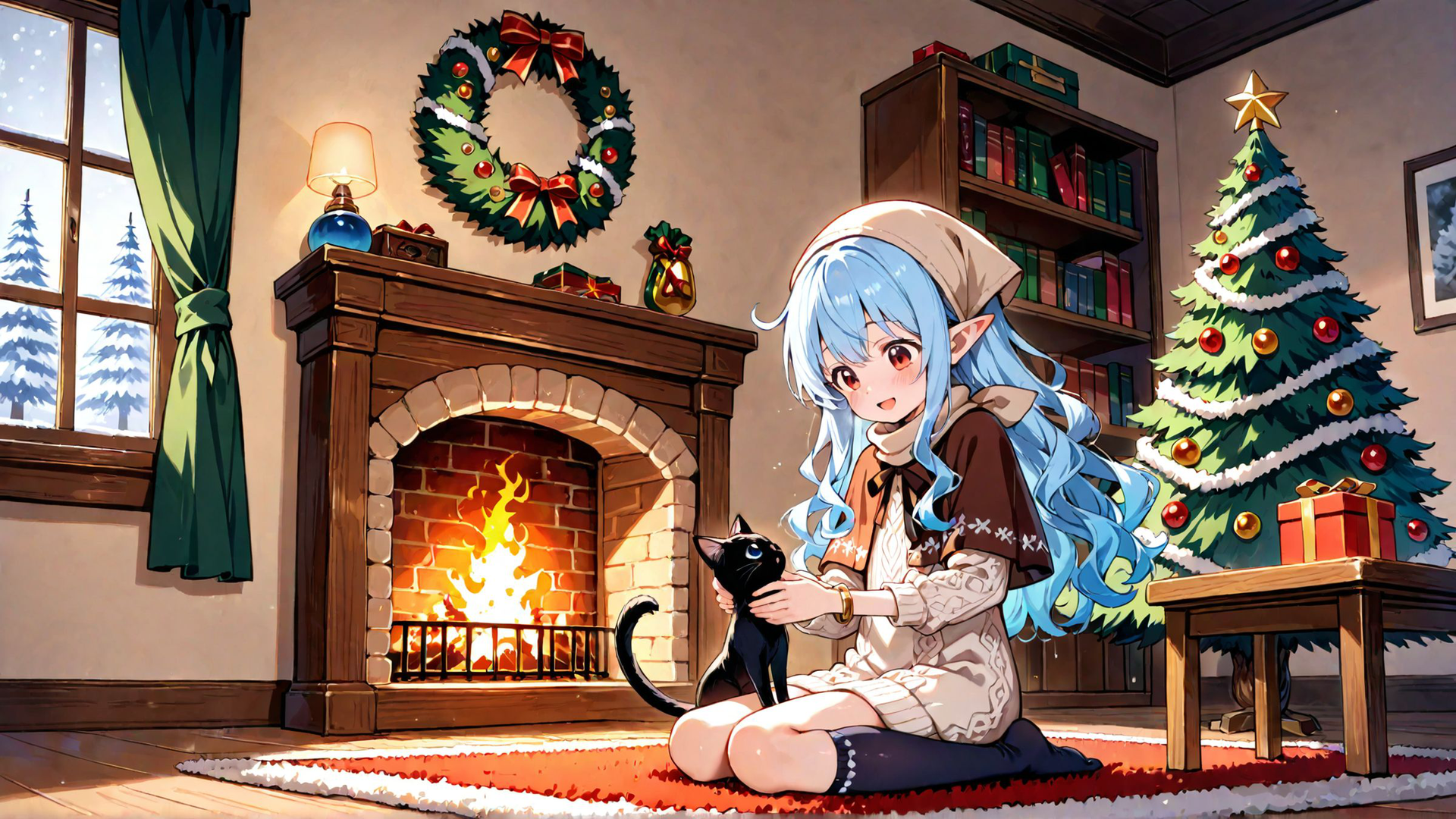 クリスマスがやってくる。 | の人気AIイラスト・グラビア