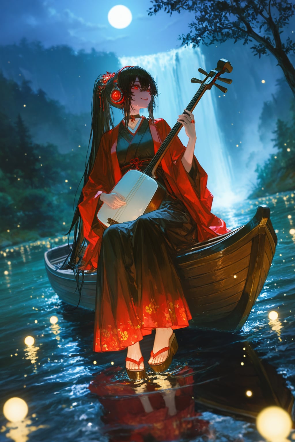 月夜の調べ | の人気AIイラスト・グラビア
