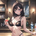 カクテルで下着ガチャ02 2枚目