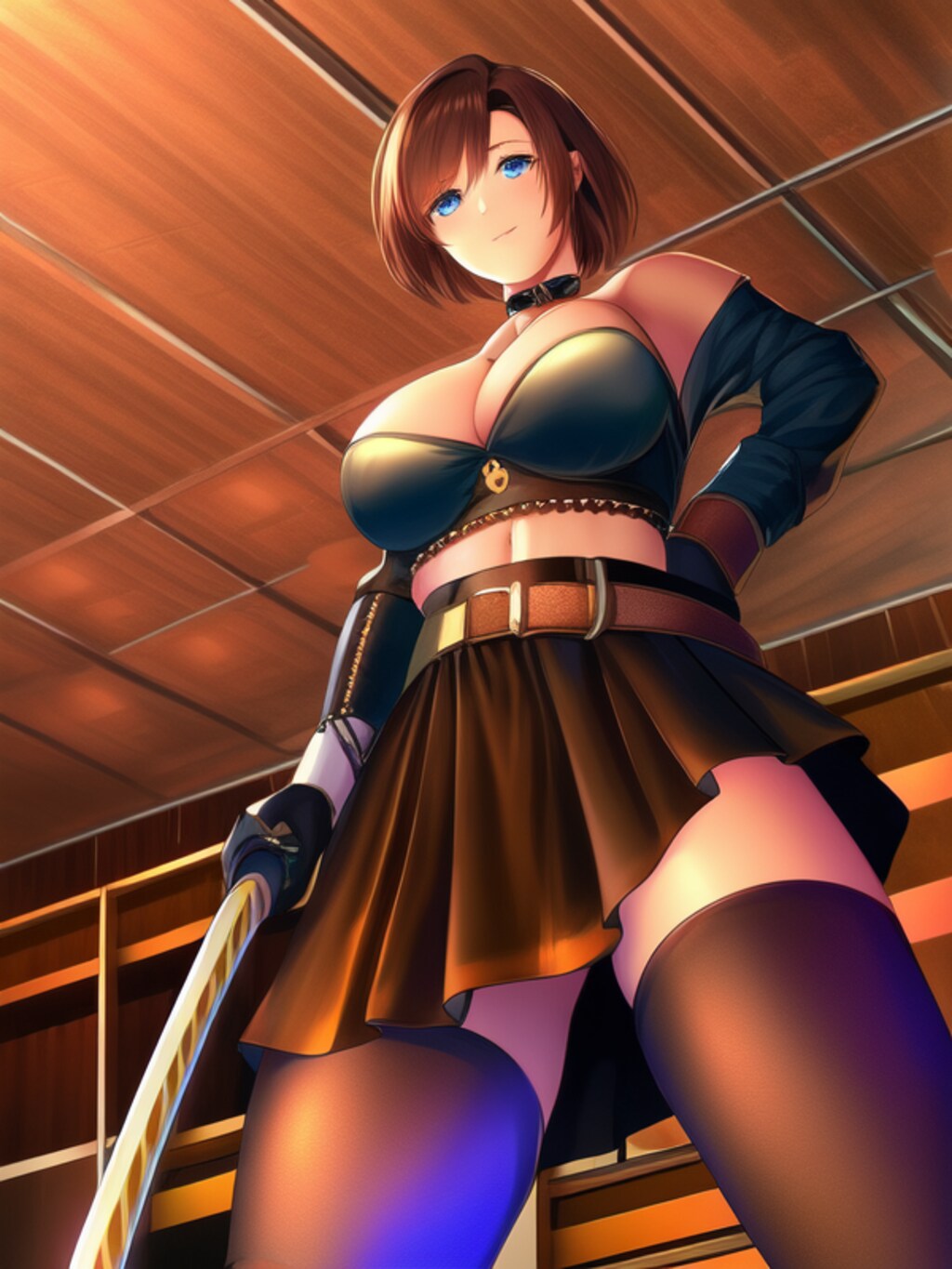 ショートカット女王様