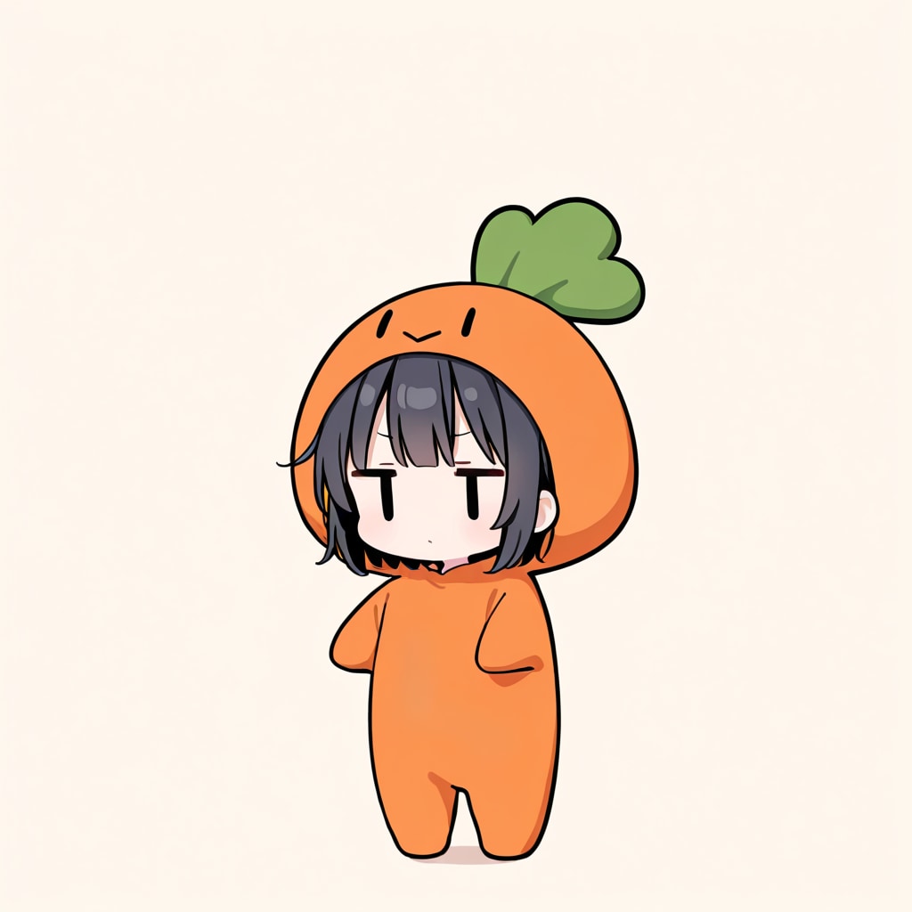 着ぐるみ着せ替え（ニンジン）