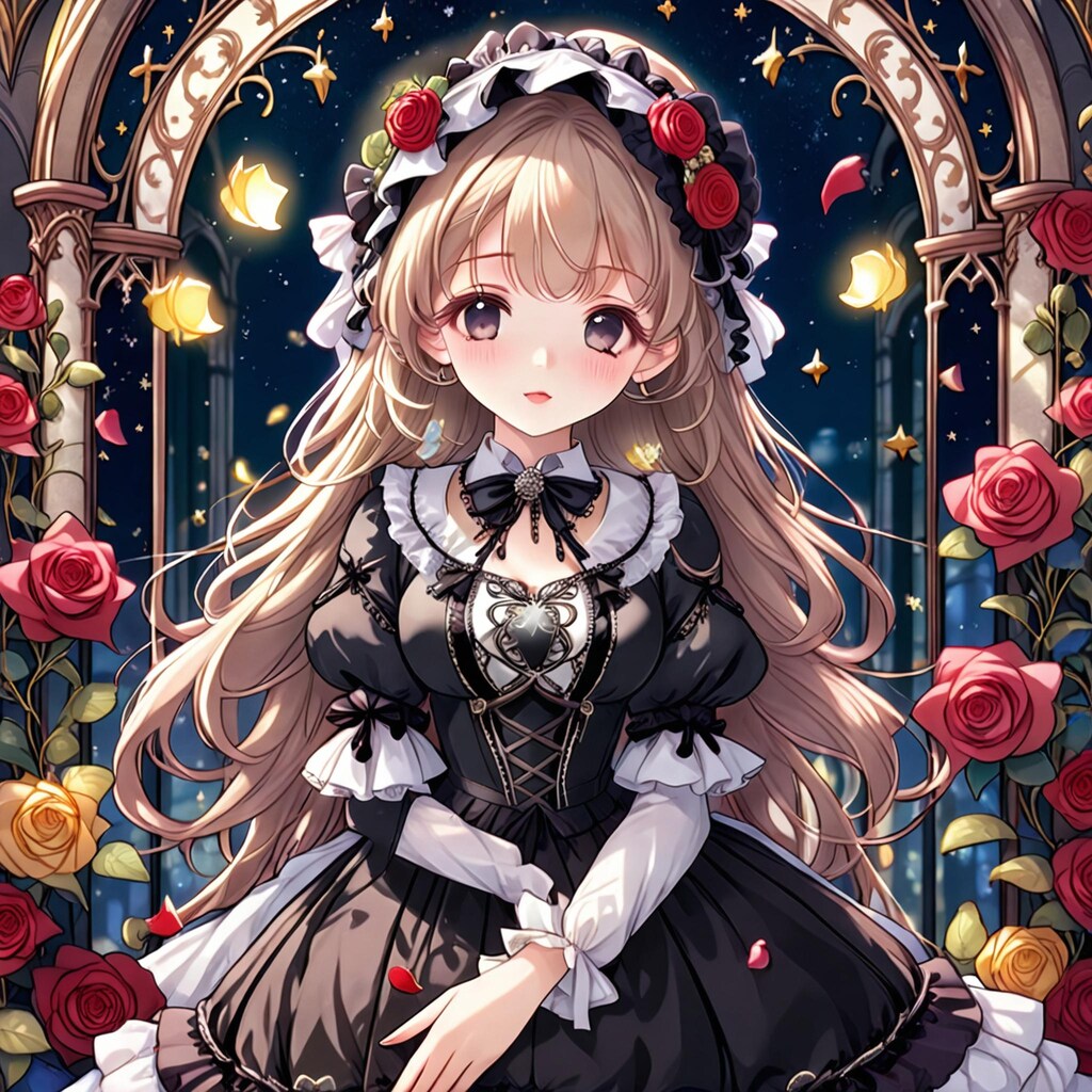 💓久々に登場したゴスロリ娘