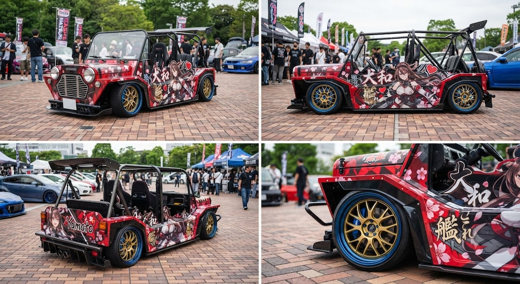 艦これ痛車ミニモーク