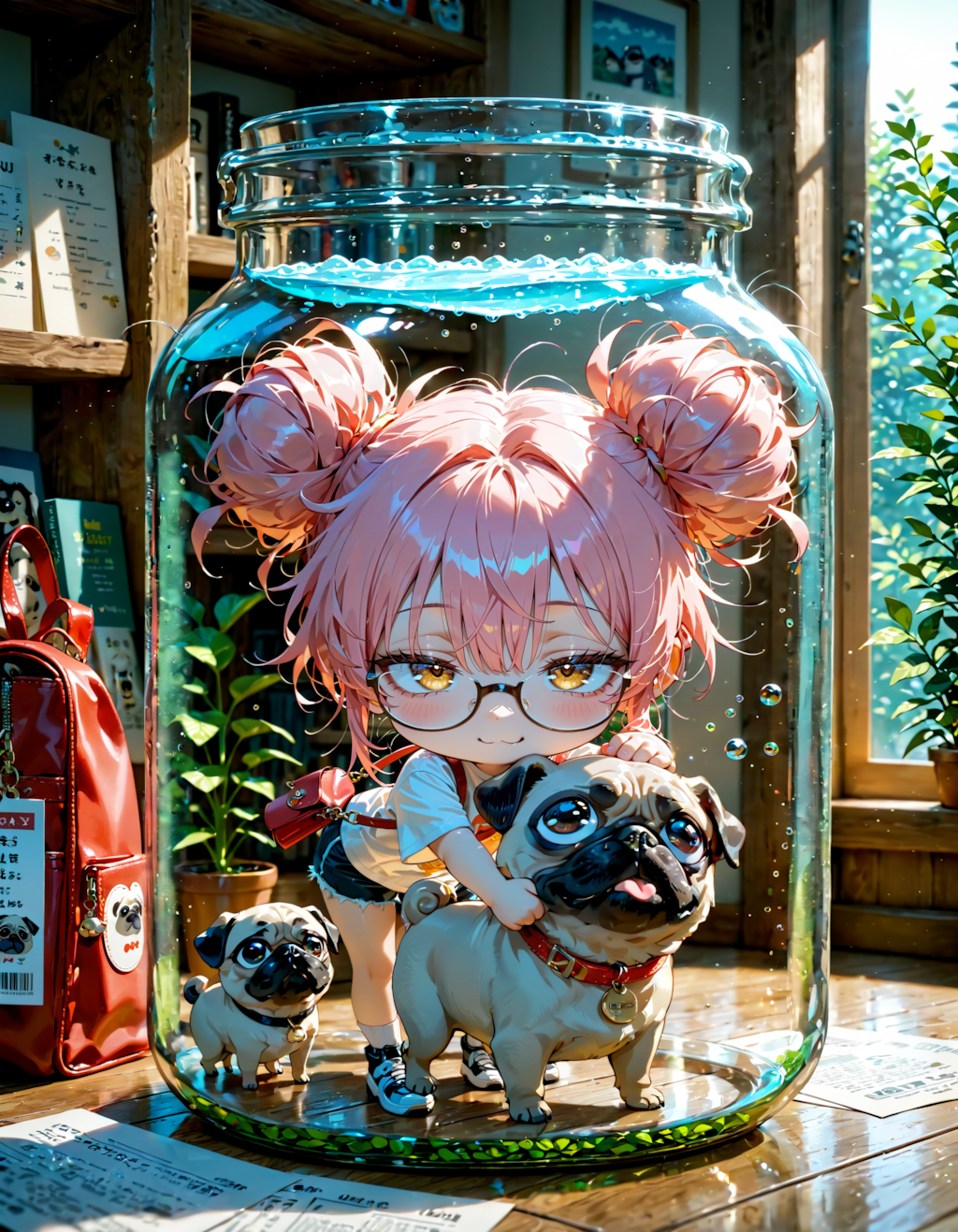 今日は何の日？　パグの日。かばんの日