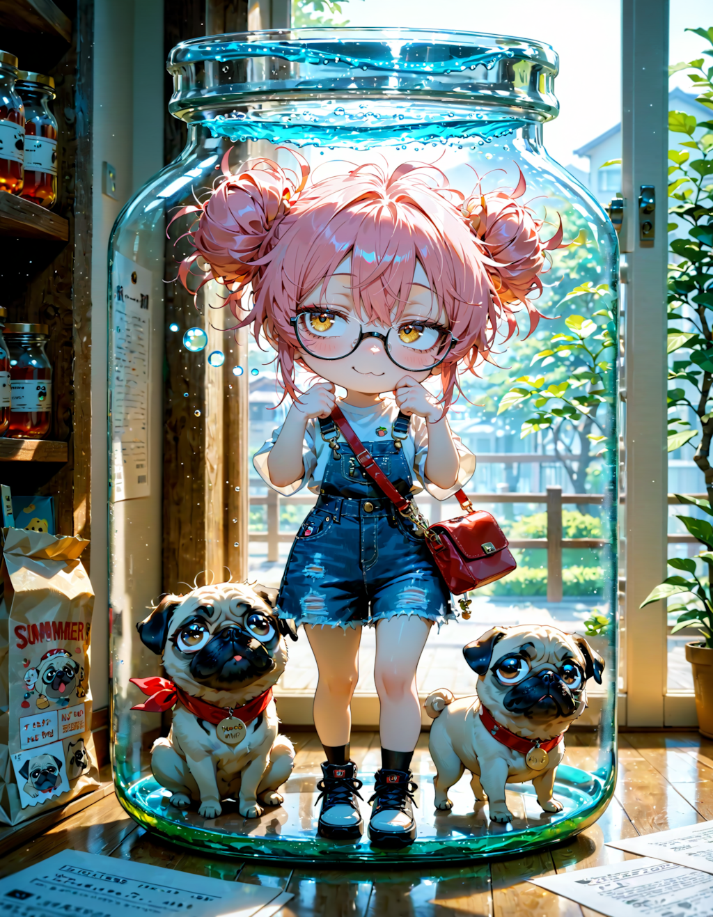 今日は何の日？　パグの日。かばんの日