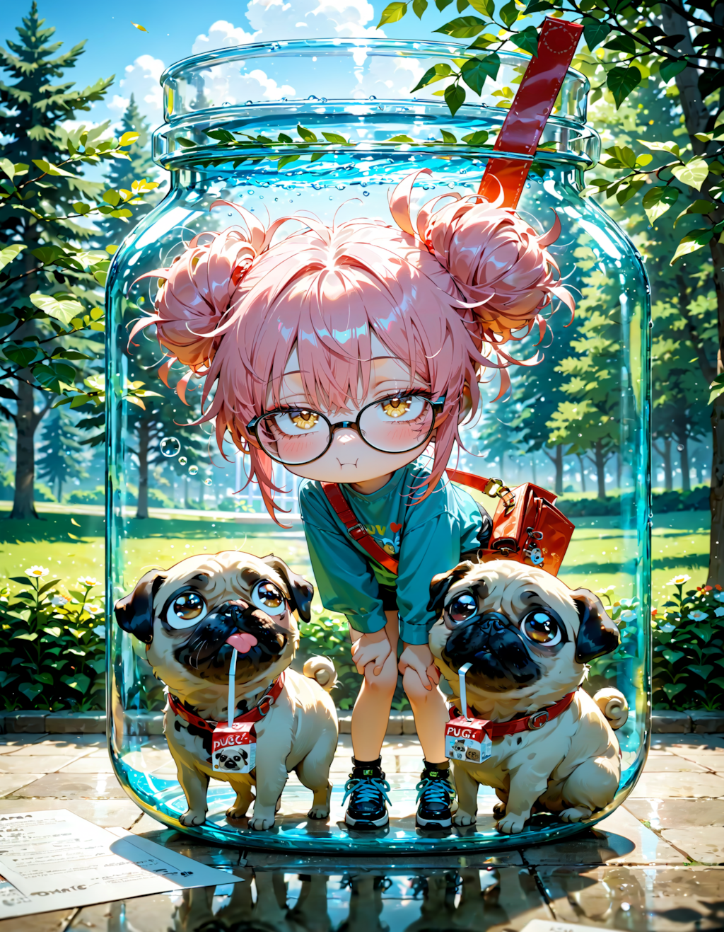 今日は何の日？　パグの日。かばんの日