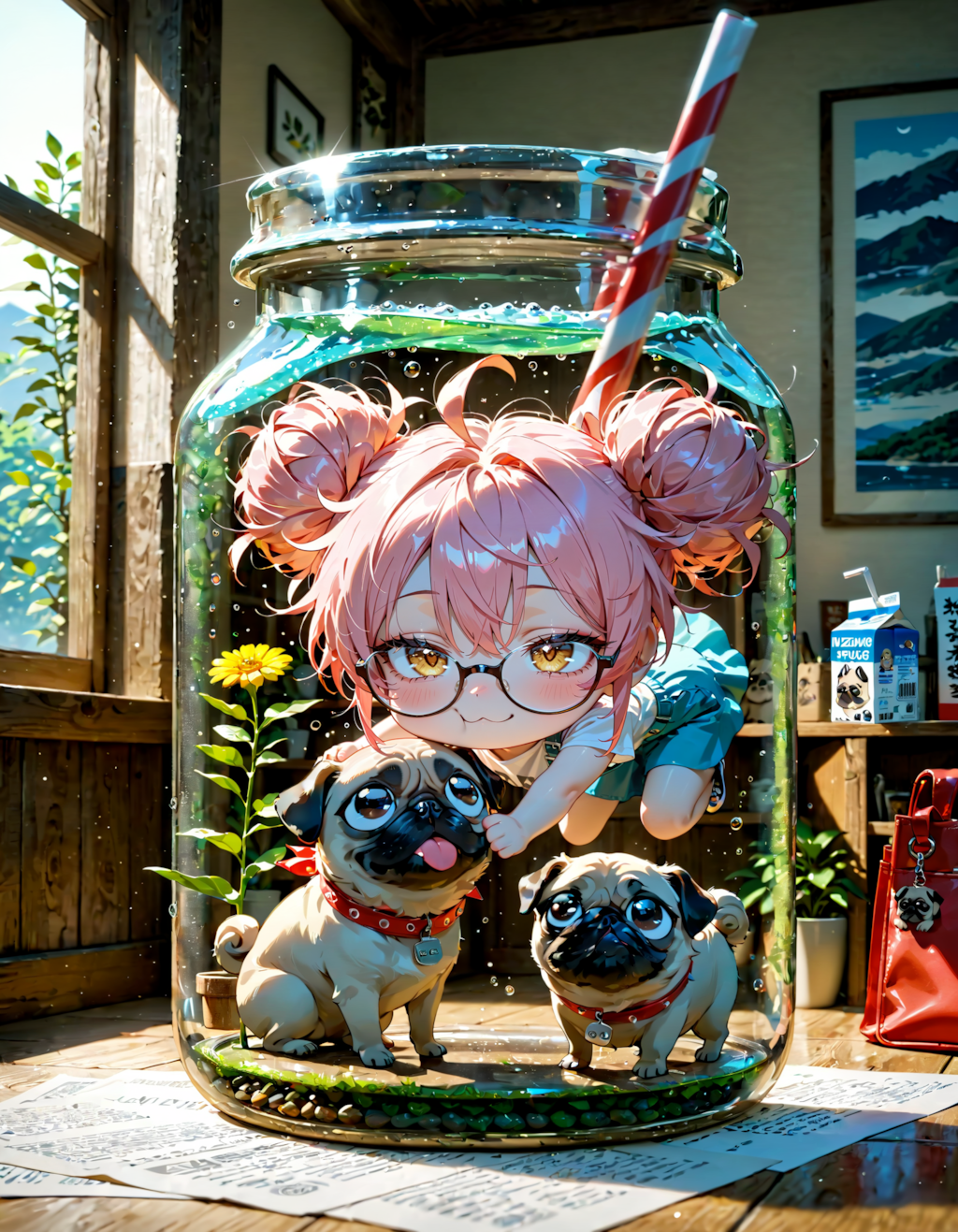 今日は何の日？　パグの日。かばんの日