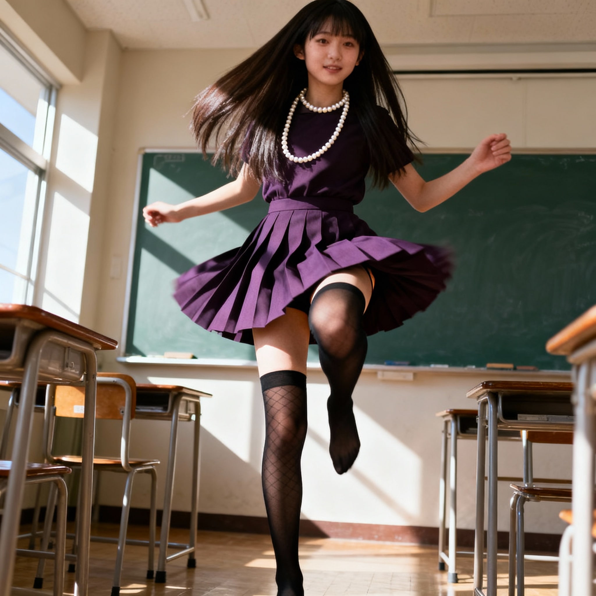 着地成功 | の人気AIイラスト・グラビア