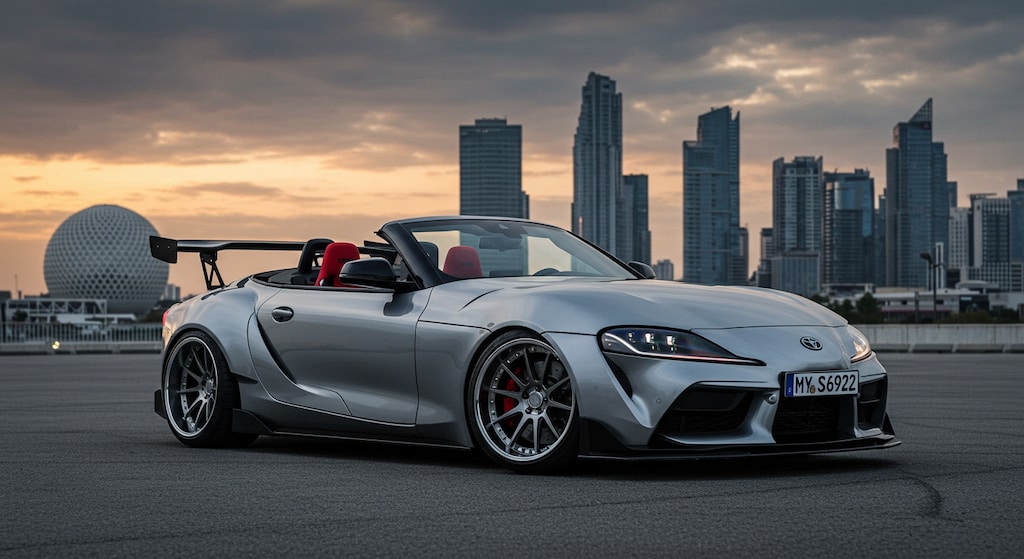 トヨタGRスープラオープンカーのドリ車