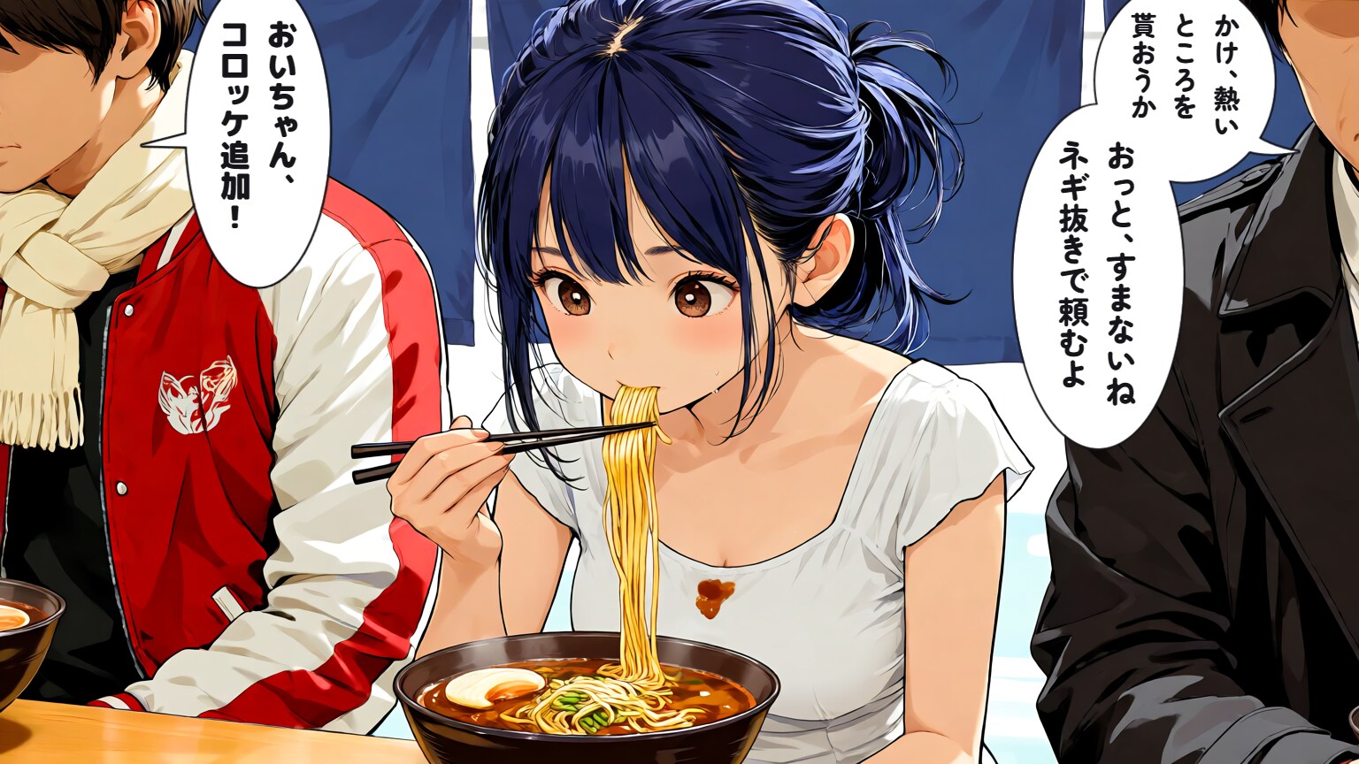 立ち食い蕎麦屋でカレーうどん