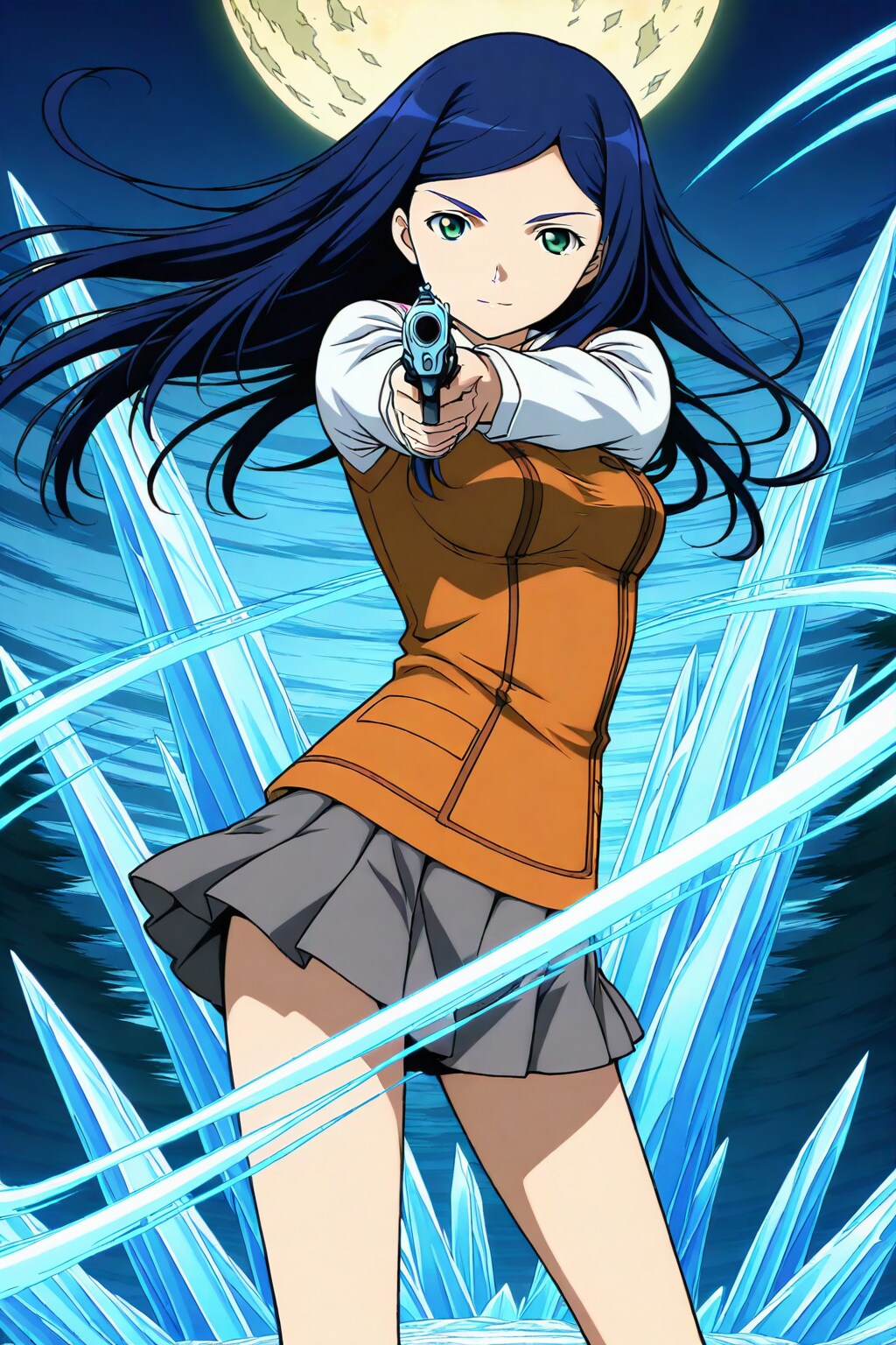 氷結の銃姫 | の人気AIイラスト・グラビア