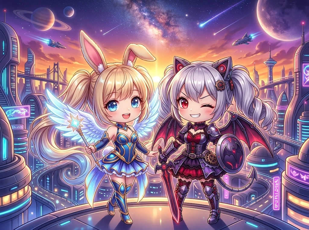 天使VS悪魔