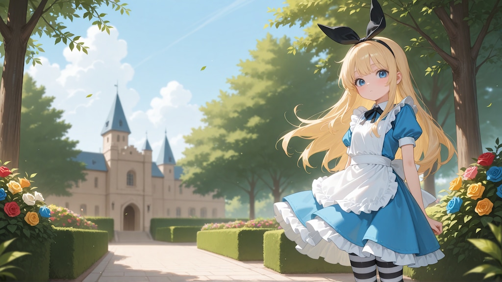 【壁紙】不思議の国のアリス—２