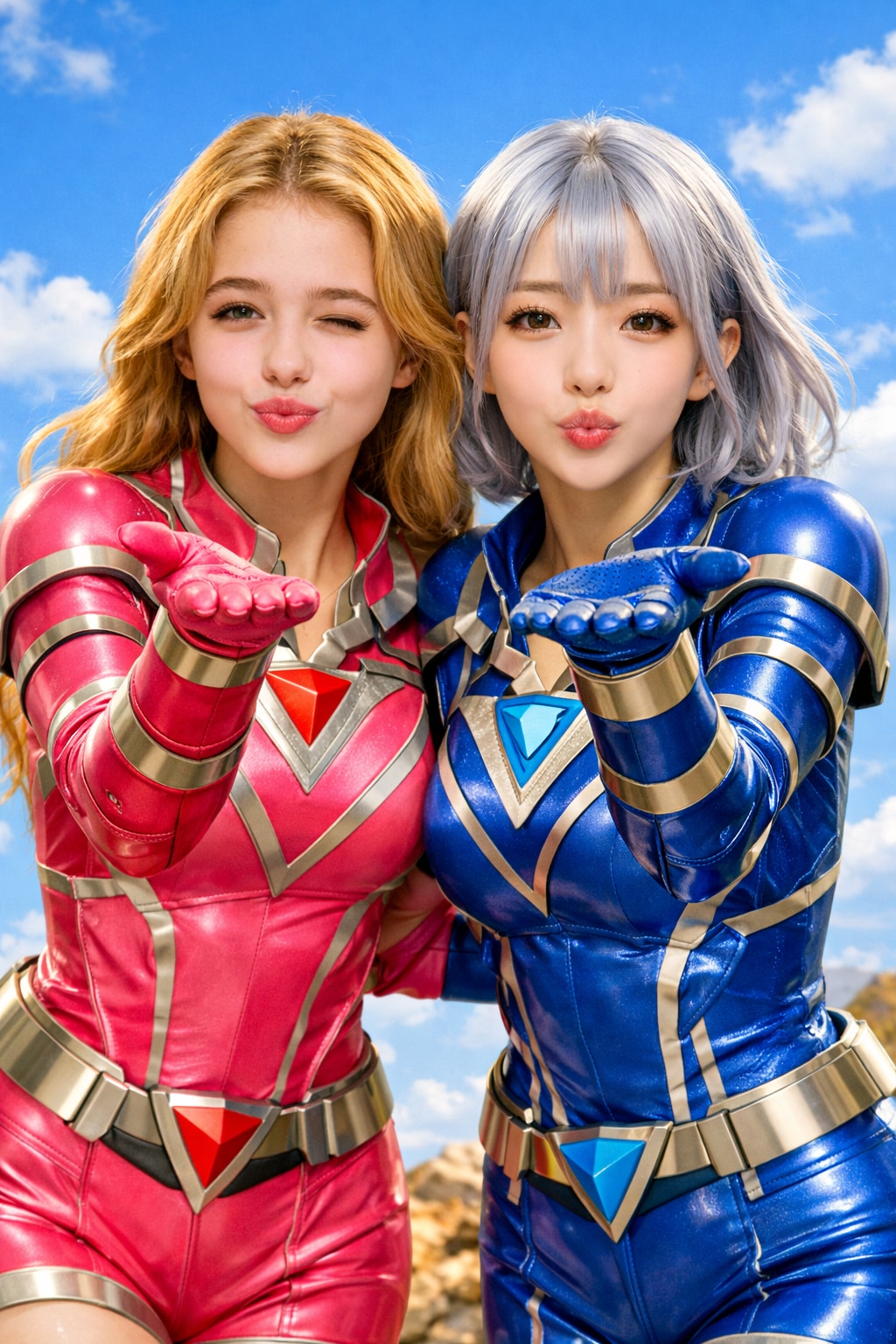 【masamin先輩のまねっこ投稿】チャーミー💛里美ちゃんと一緒💛チュ～💛