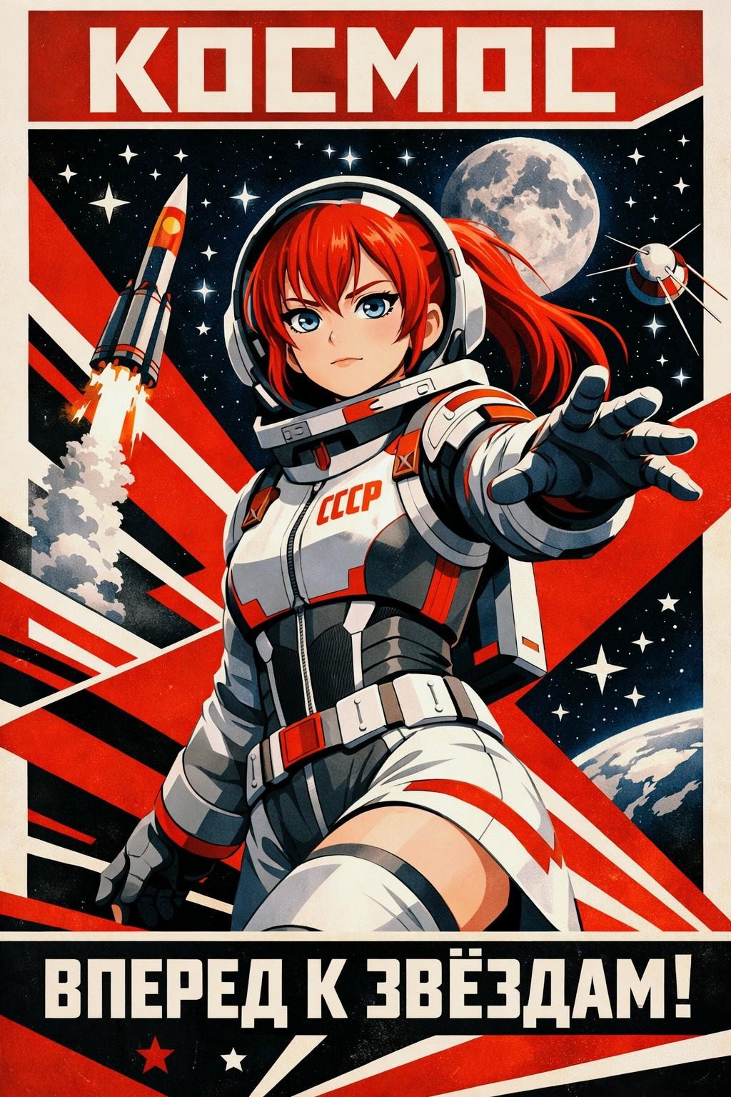 宇宙飛行士、夢みる少女…02