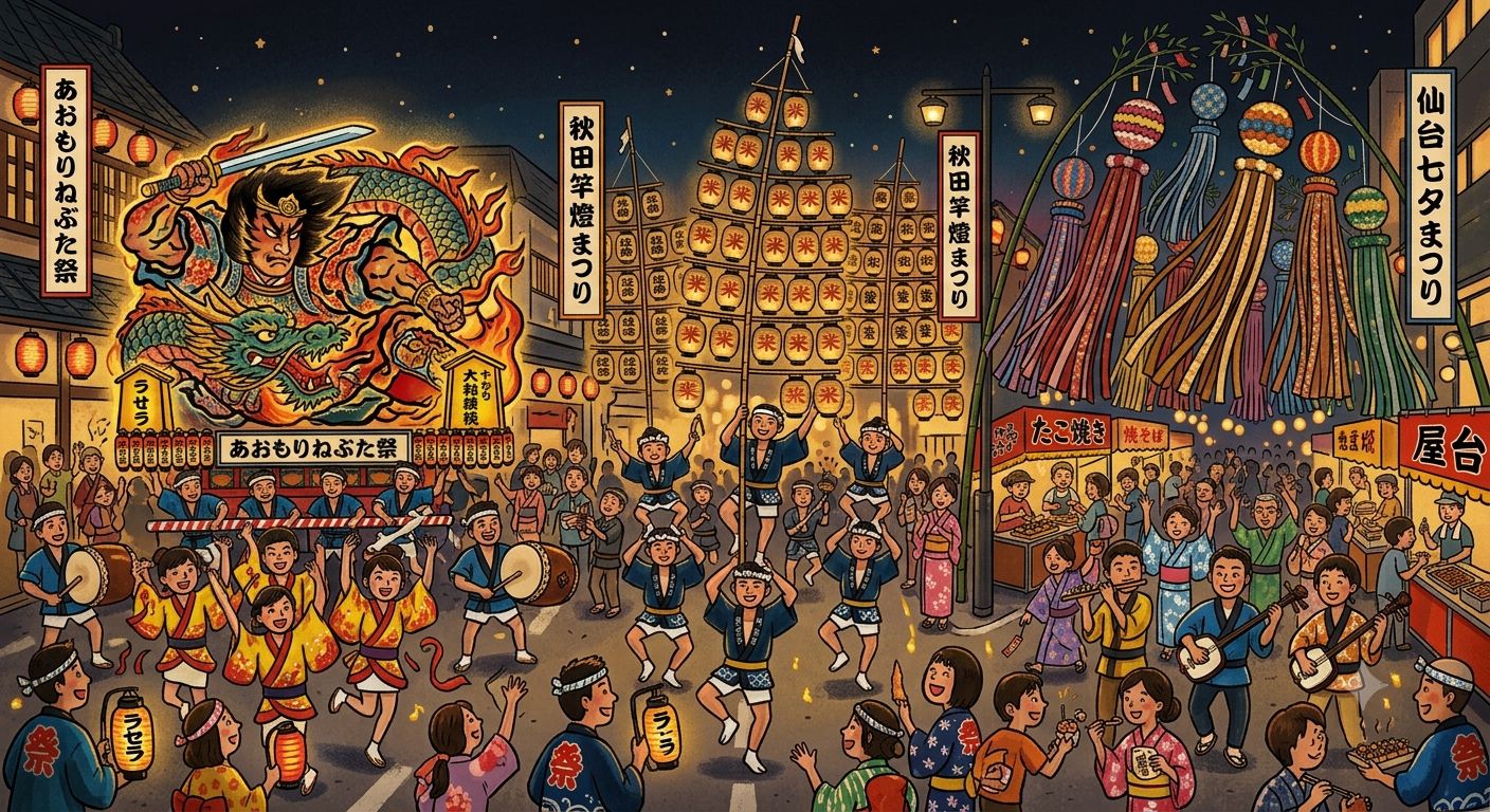 東北七夕祭り