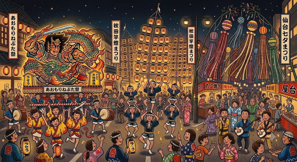 東北七夕祭り