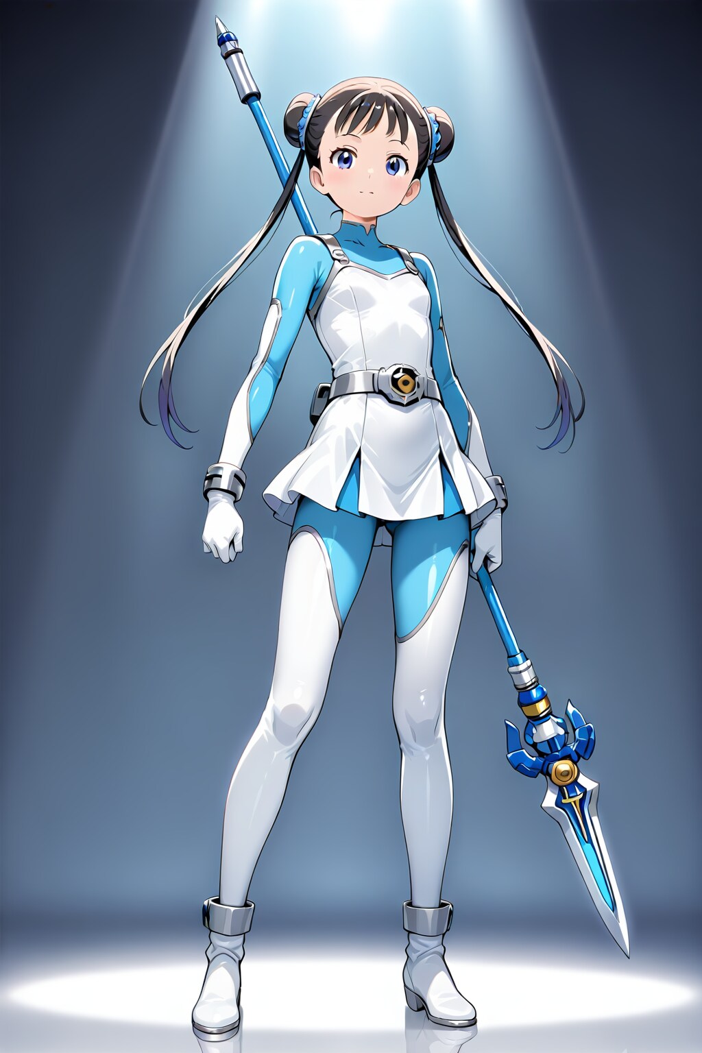 戦隊ヒロインのような女の子