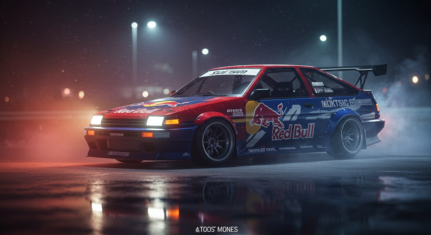 レッドブルAE86 | の人気AIイラスト・グラビア