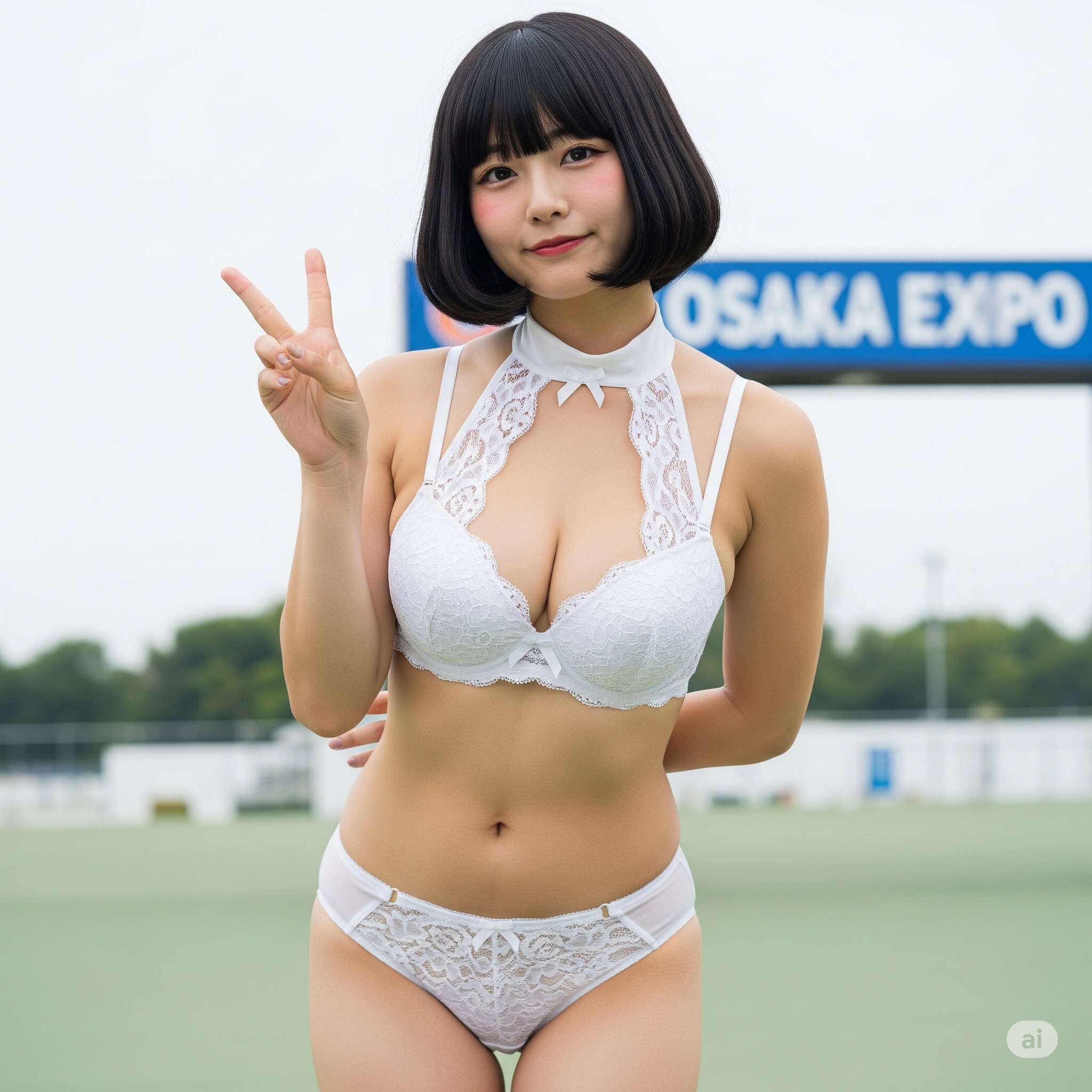 【Gemini作】大阪万博🇯🇵🎡で遊ぶ女の子👧②