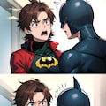 バットマンとロビン、激論を交わす 2枚目